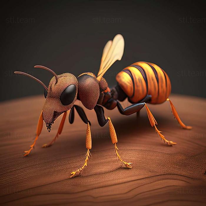 3D модель Camponotus atriceps (STL)